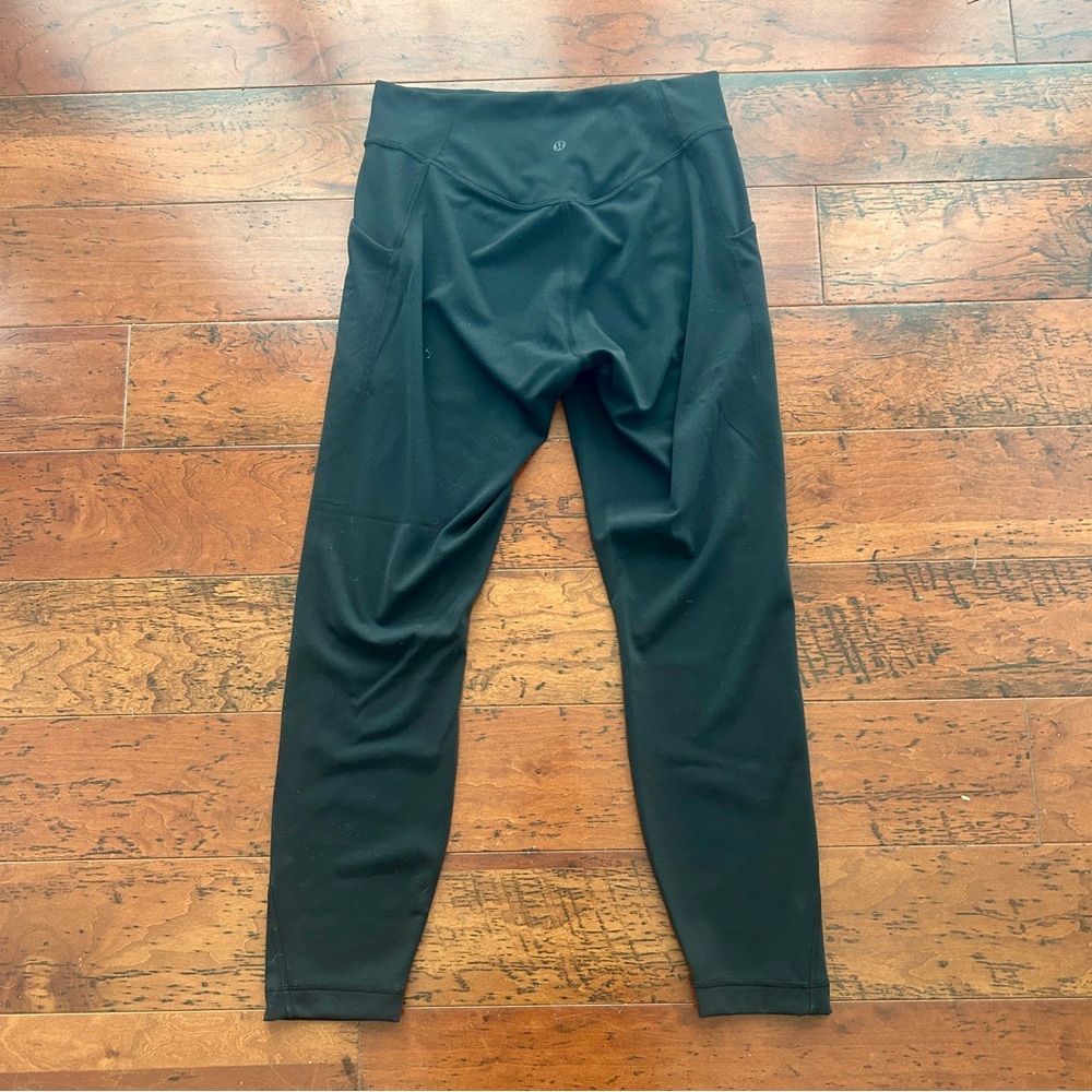 Lululemon Athletics Women’s Size 10 Wunder Under Crop Leggings Pockets Luxtreme